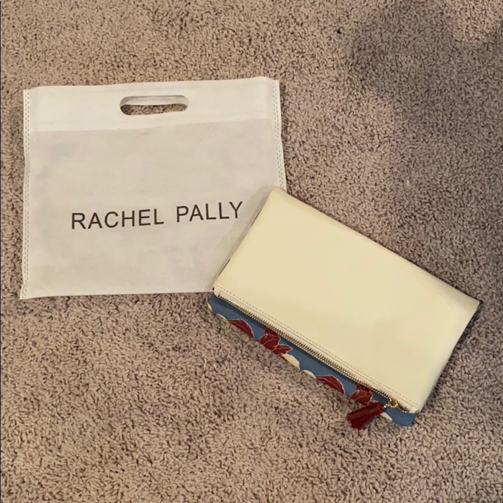 NWOT Rachel Pally Reversible Floral Clutch
